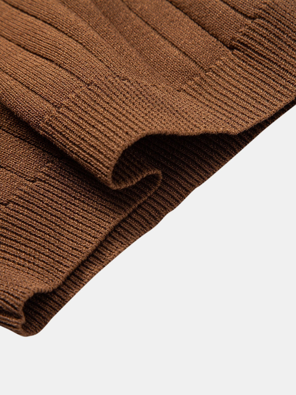 Men's Striped V-Neck Knit Polo Shirt – view 15
