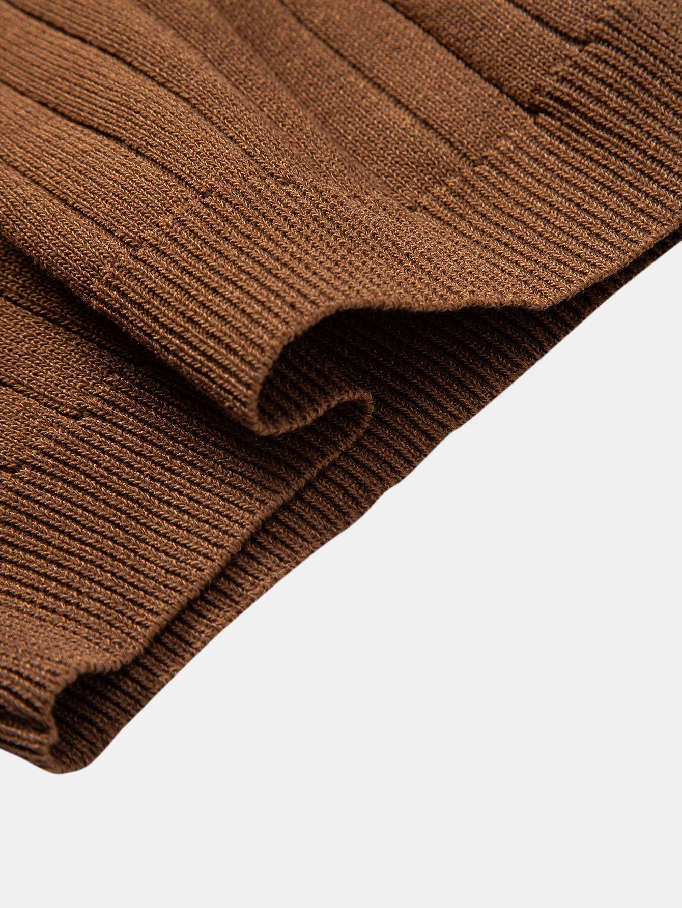 Men's Striped V-Neck Knit Polo Shirt – view 15