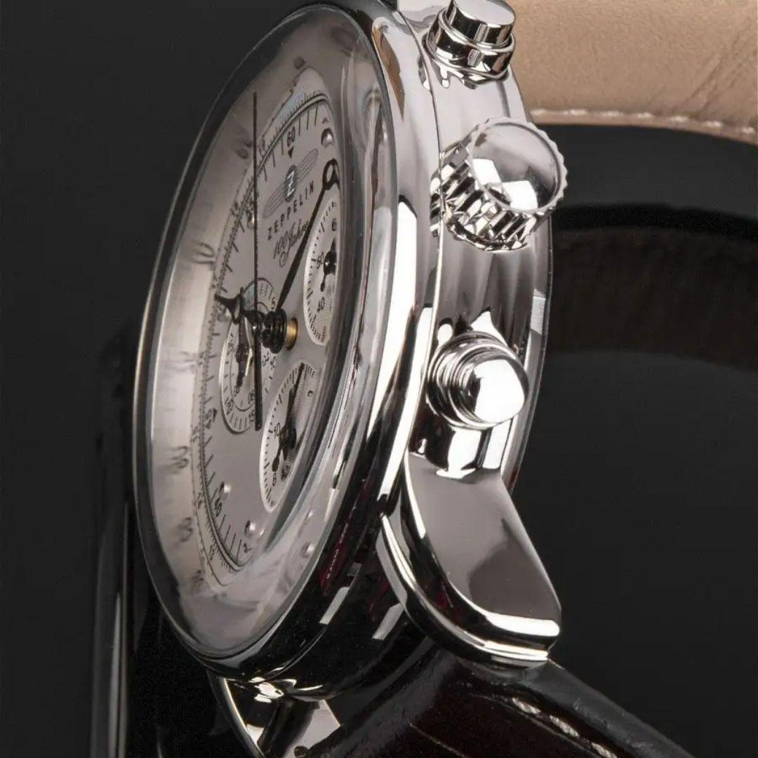 Men's 100 Years Leather Strap Watch – view 5