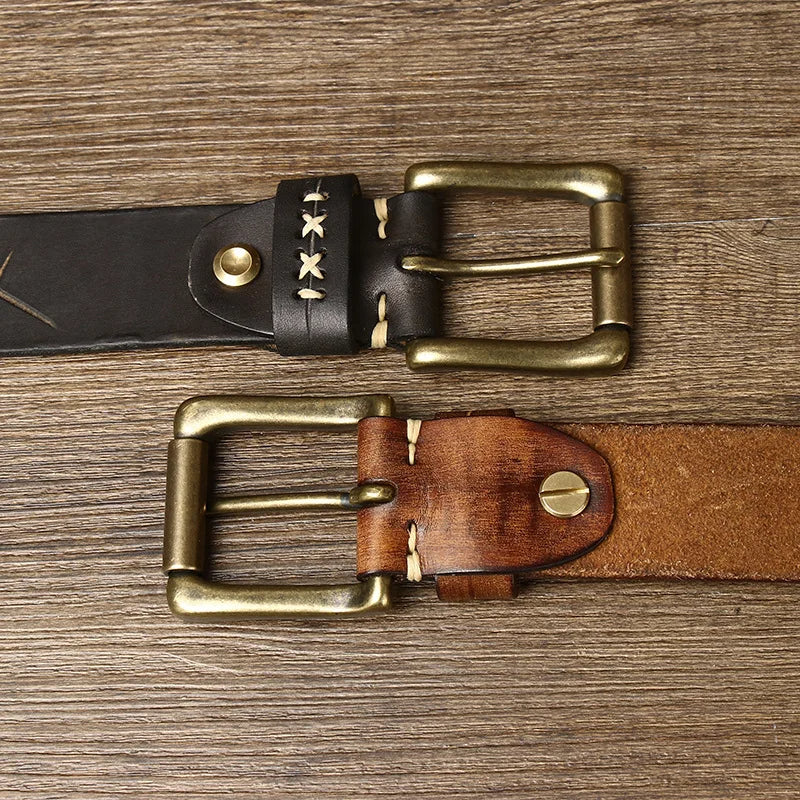 Everest Men's Full-Grain Leather Belt – view 9