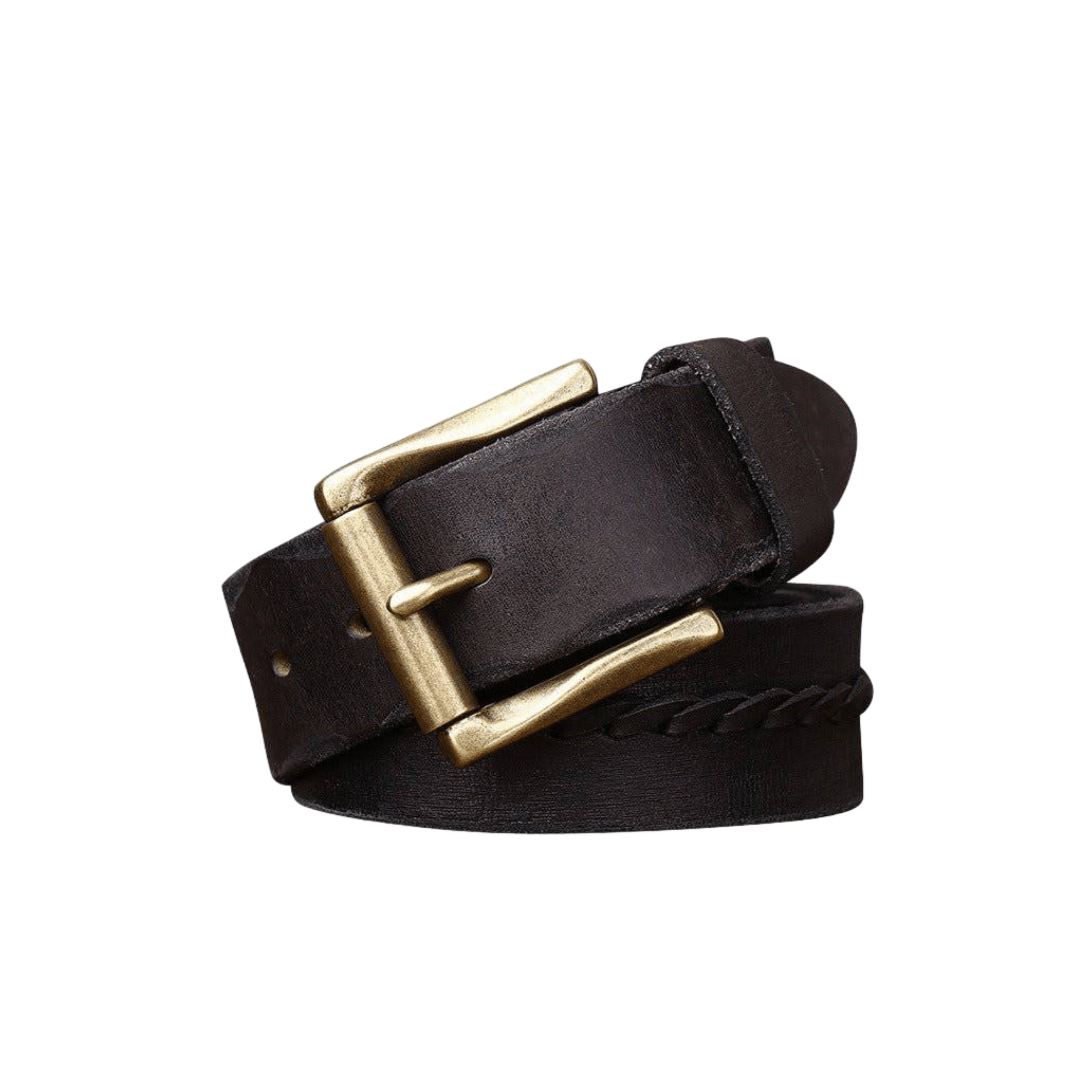 Raj Men's Braided-Strap Leather Belt – view 5