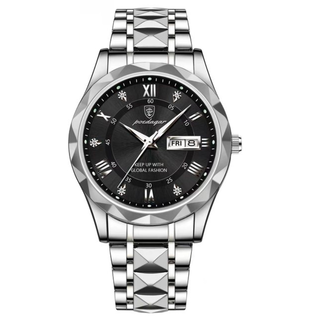 Majestic Men's Automatic Steel Watch – Belgravia Wear