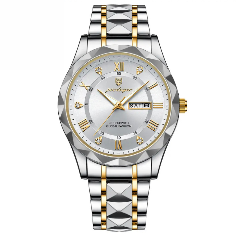 Men's 40mm Luminous Water-Resistant Steel Watch – view 5