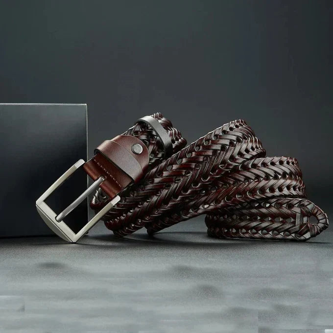 Men's Handcrafted Braided Leather Belt – Belgravia Wear