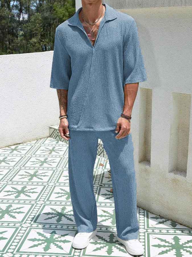Matteo Men's Relaxed Summer Set – view 4