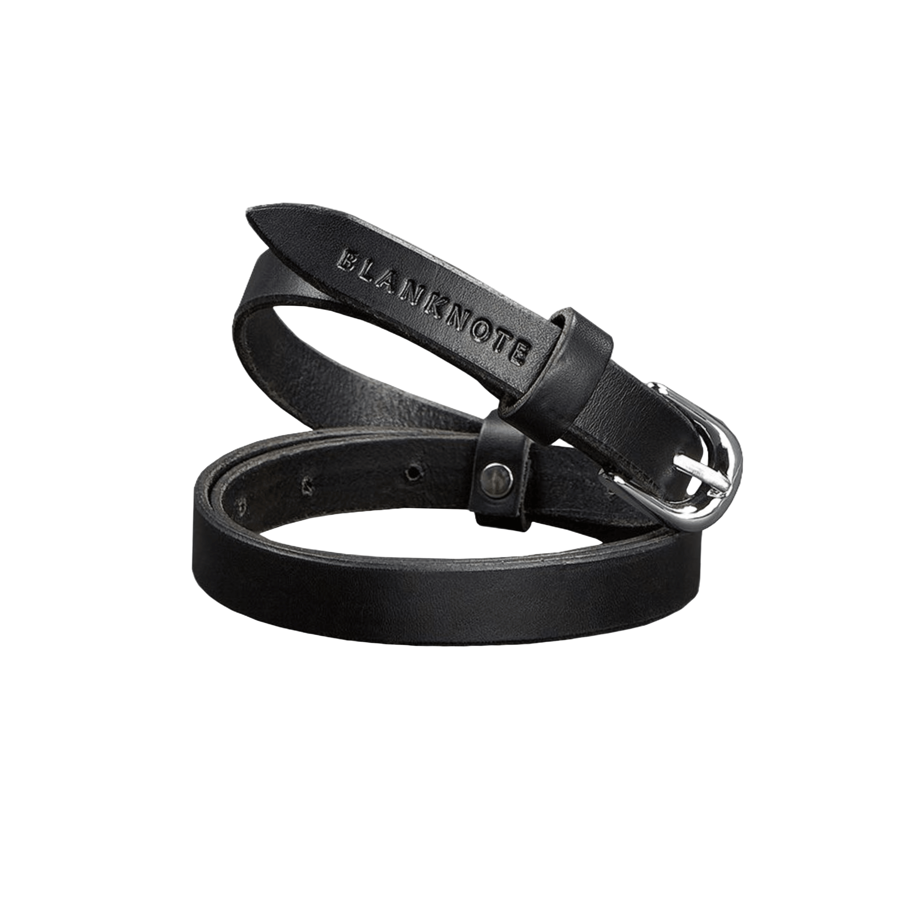 Handmade Narrow Leather Belt – view 2