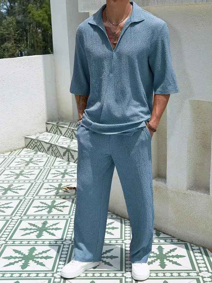 Matteo Men's Relaxed Summer Set – view 7