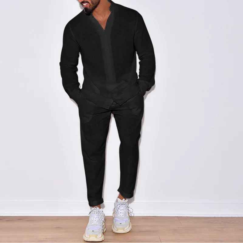 Theo Men's Linen Co-Ord Set – view 5
