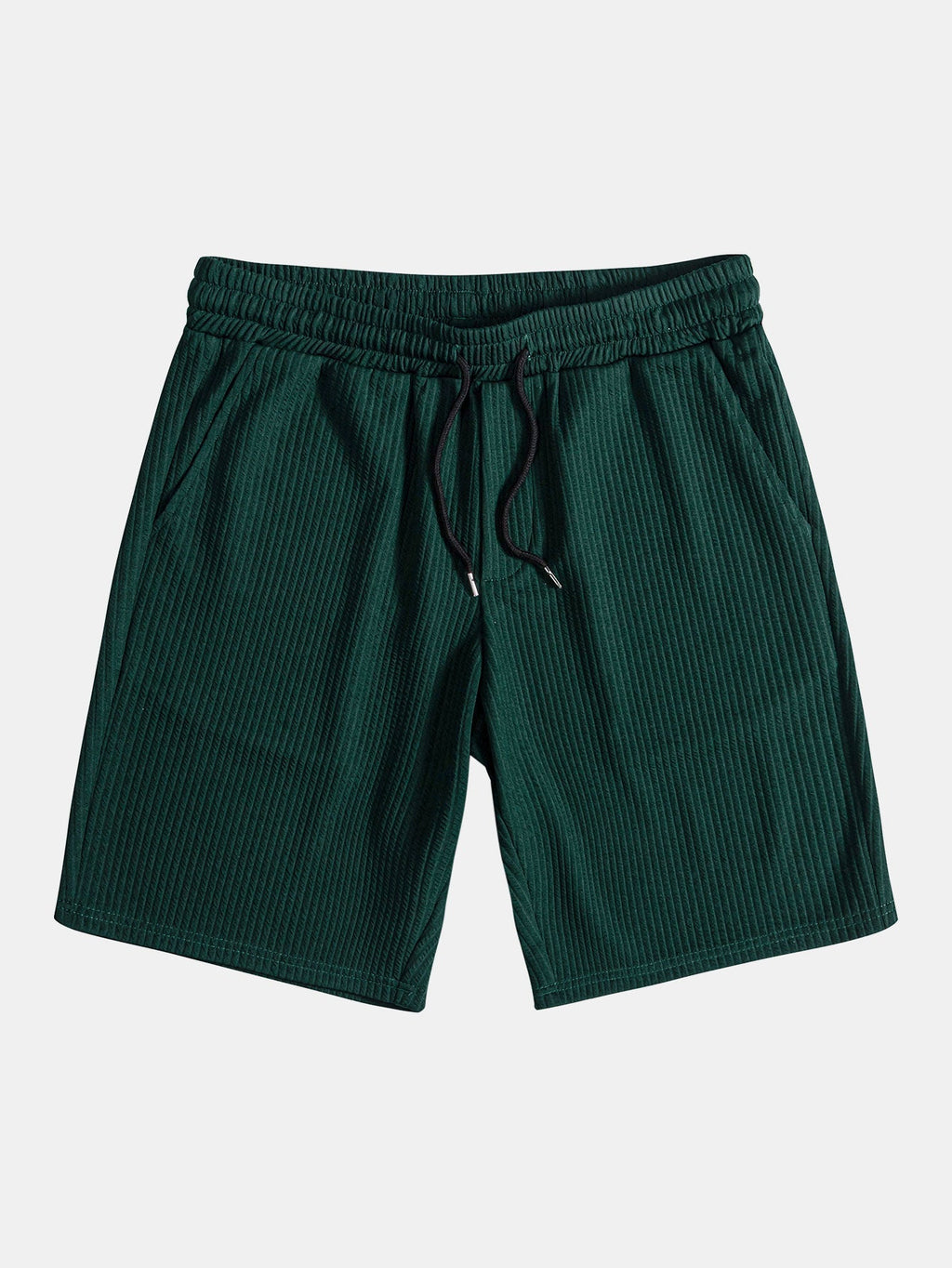 Men's Textured V-Neck Polo & Shorts Set – view 19