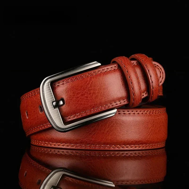 Heritage Men's 100% Cowhide Leather Belt – view 4