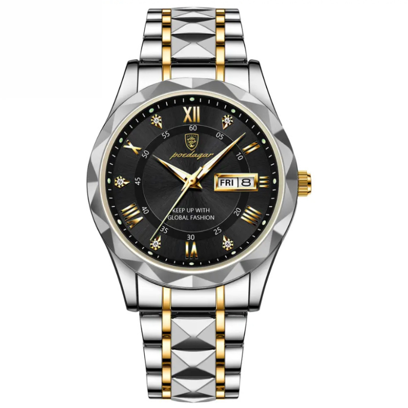 Men's 40mm Luminous Water-Resistant Steel Watch – view 7