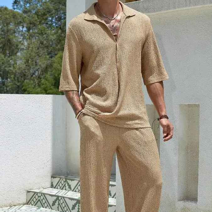 Matteo Men's Relaxed Summer Set – Belgravia Wear