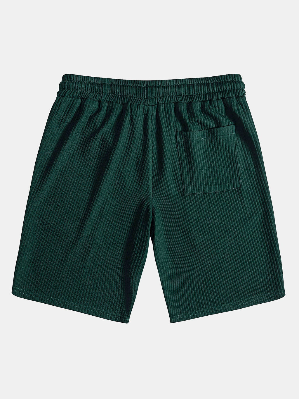 Men's Textured V-Neck Polo & Shorts Set – view 20