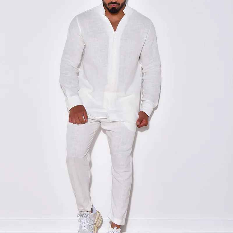 Theo Men's Linen Co-Ord Set – view 6