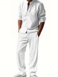 Owen Men's Casual Linen Set – view 3