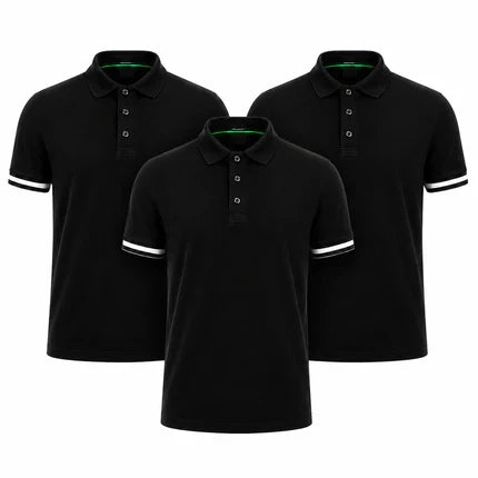 Men's Premium Polo Shirts 3-Pack – view 11