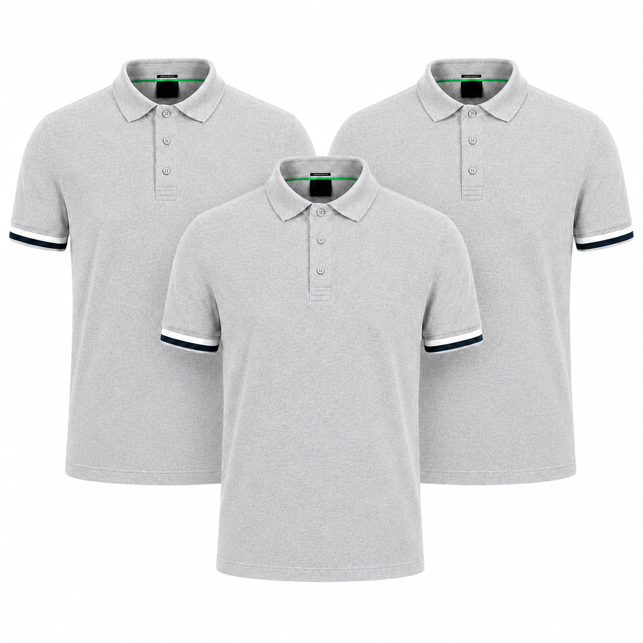3er-Pack klassische Poloshirts – Ansicht 9