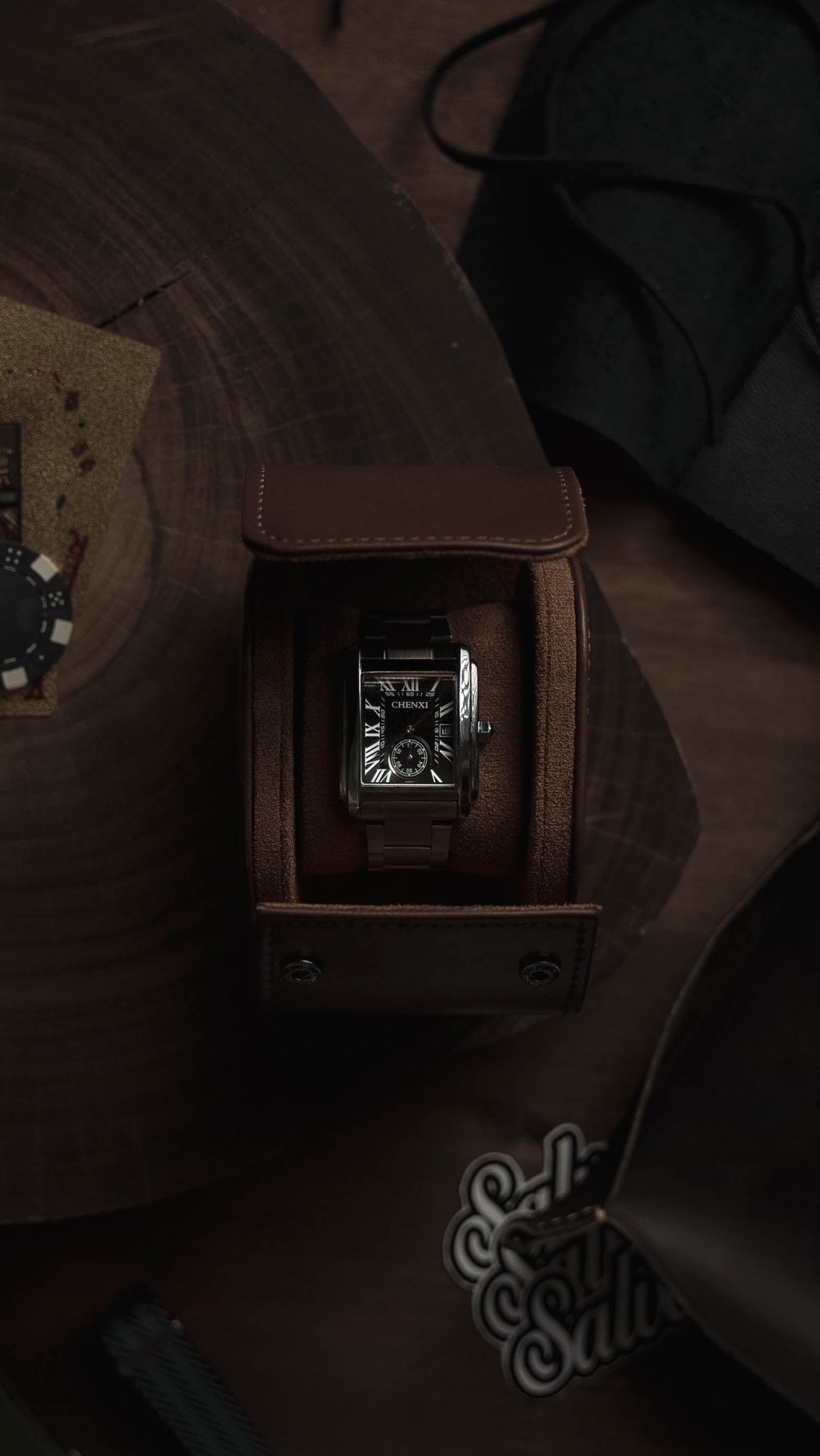 Vintage Men's Classic Steel Watch – view 4