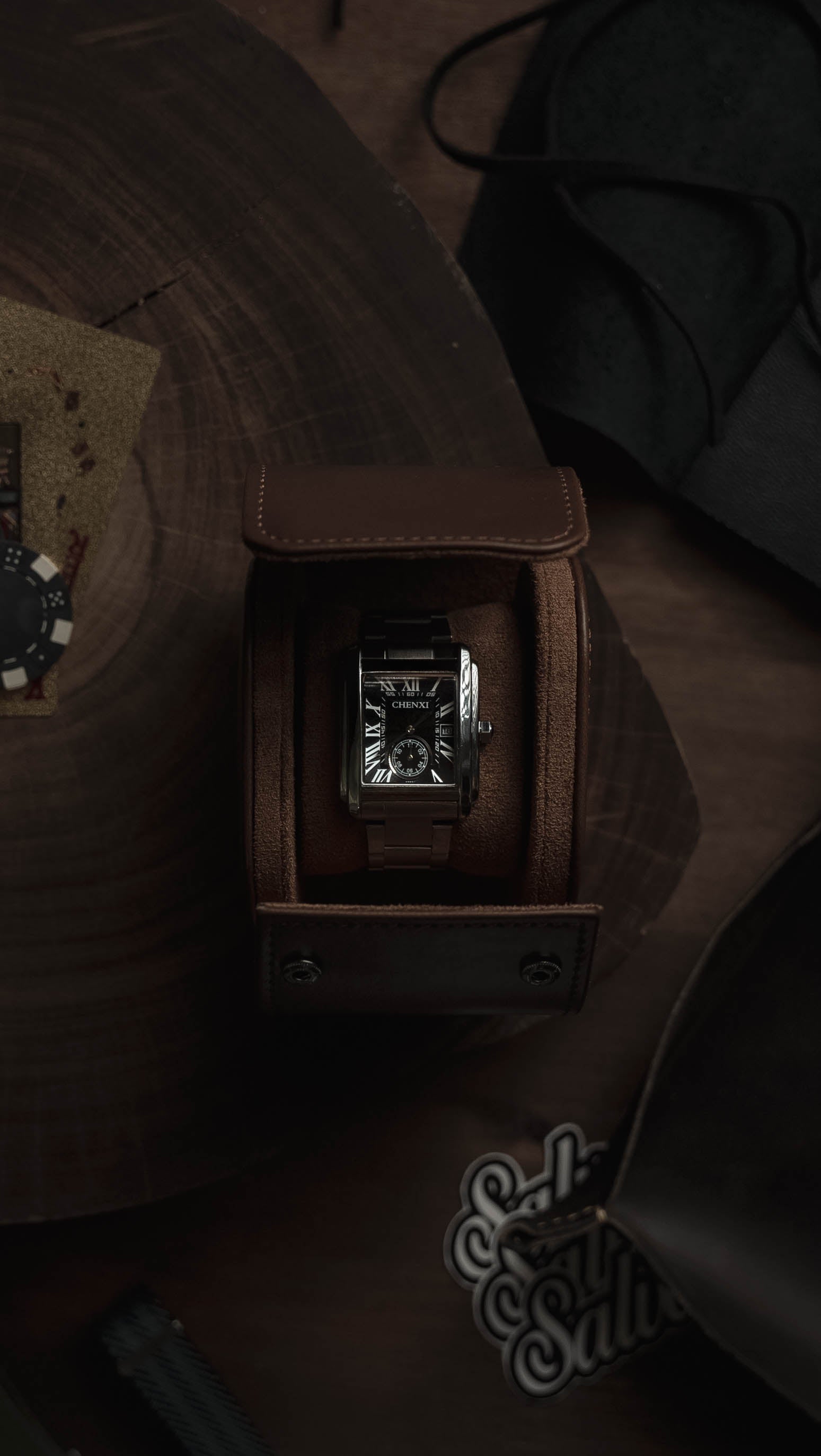Vintage Men's Classic Steel Watch – view 4