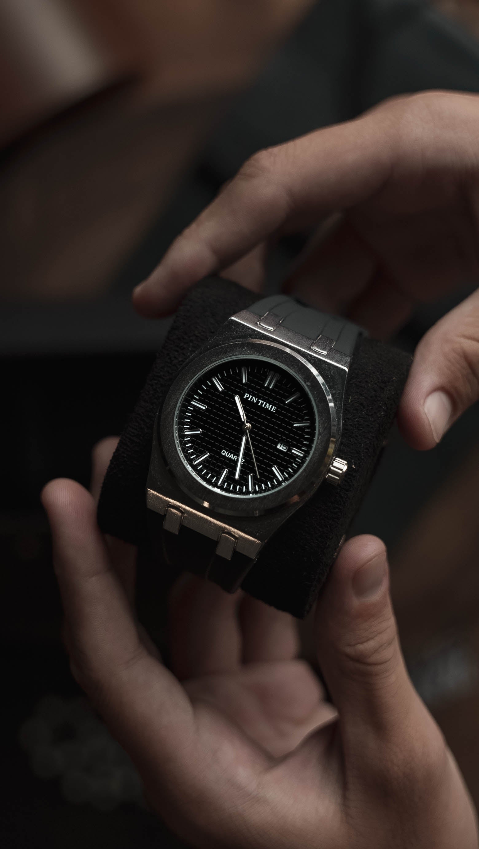 Men's Luminous Silicone Strap Watch – view 3