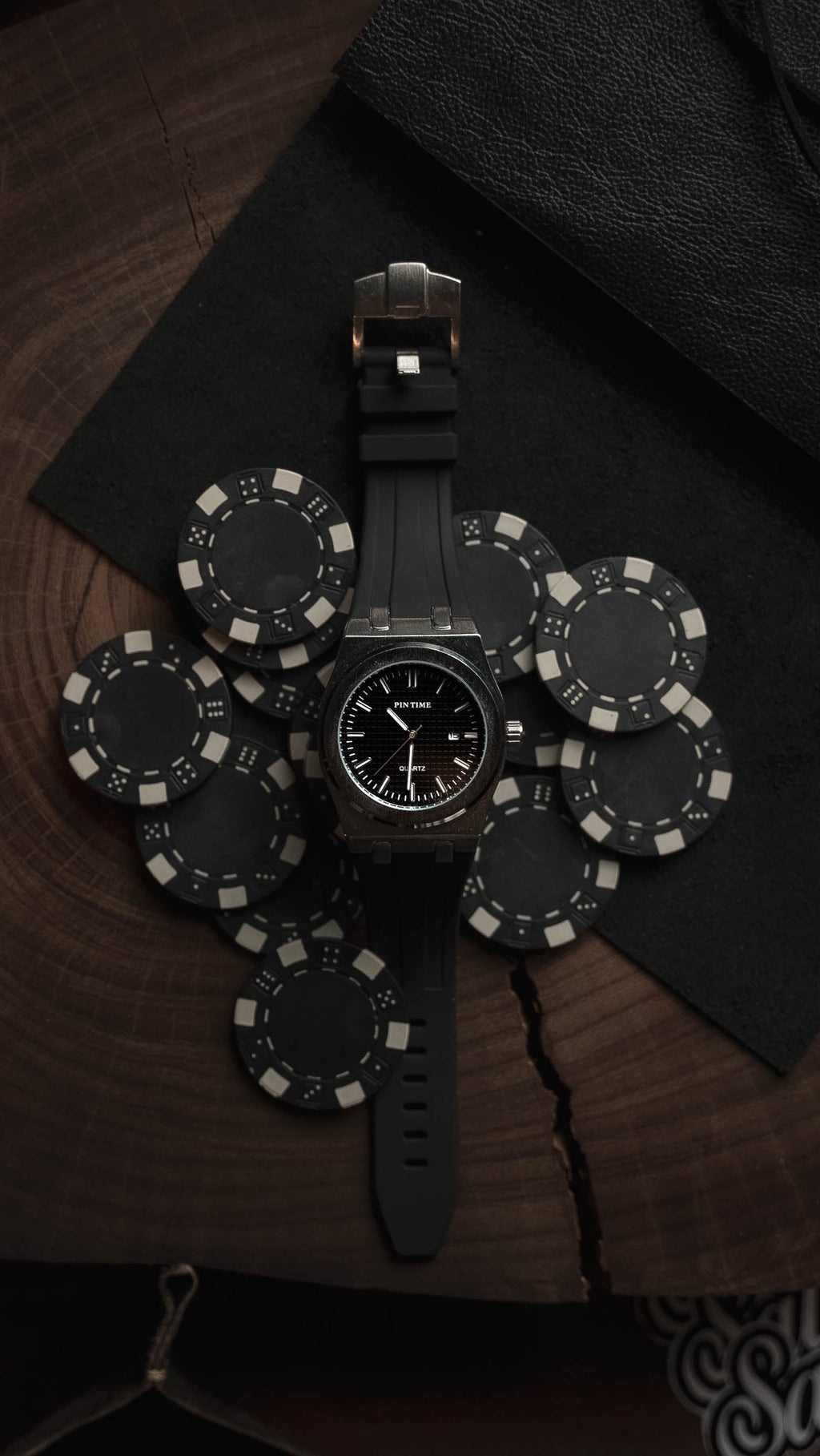 Men's Luminous Silicone Strap Watch – view 4