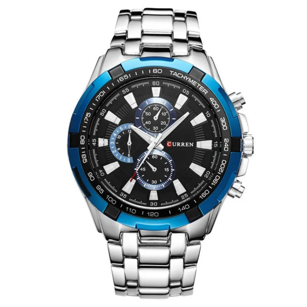 Enigmatic Men's Automatic Steel Watch – view 3