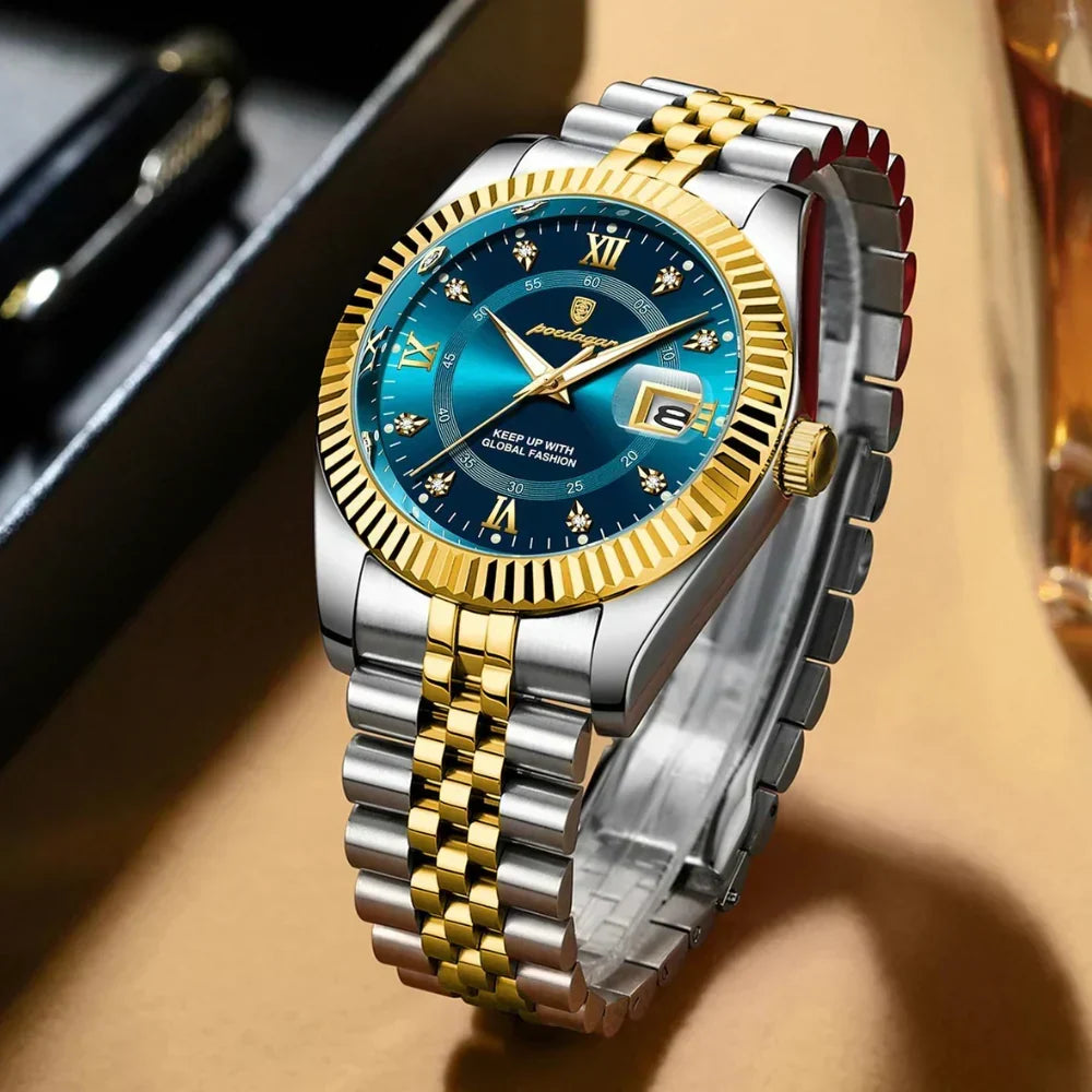 GoldenStar Men's 40mm Water-Resistant Steel Watch – view 2