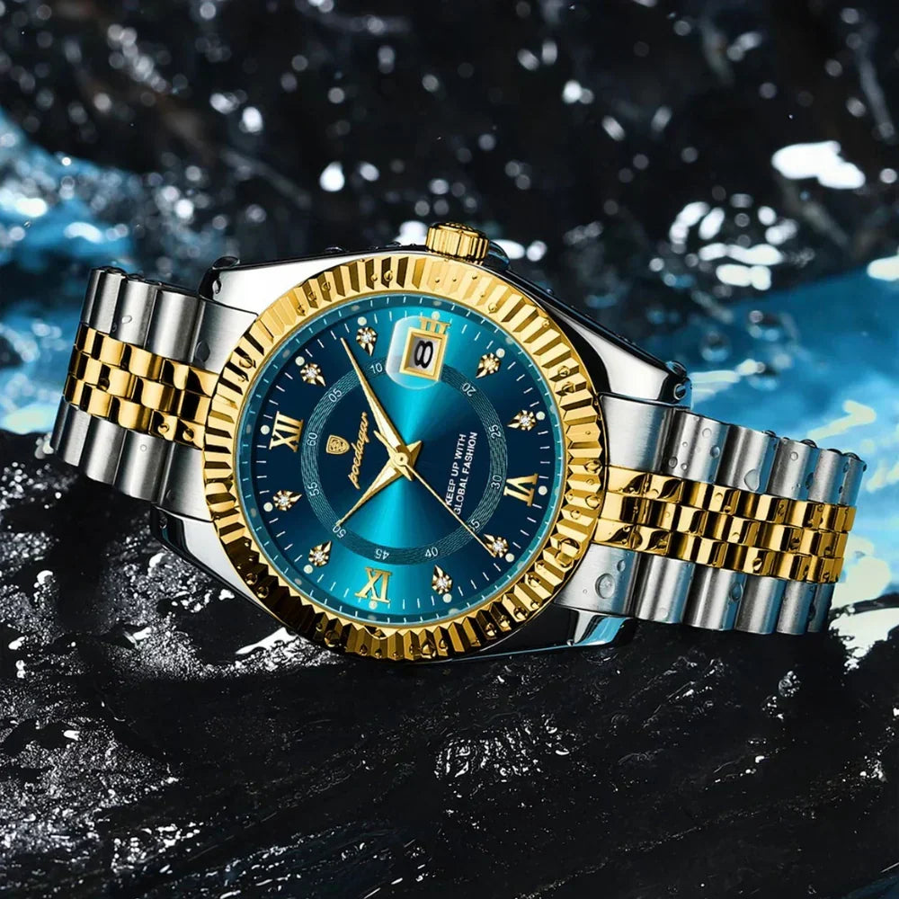 GoldenStar Men's 40mm Water-Resistant Steel Watch – view 3