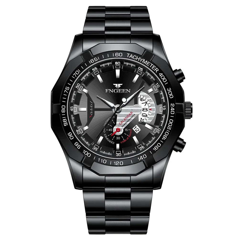 Engeen Men's Automatic Steel Watch – Belgravia Wear