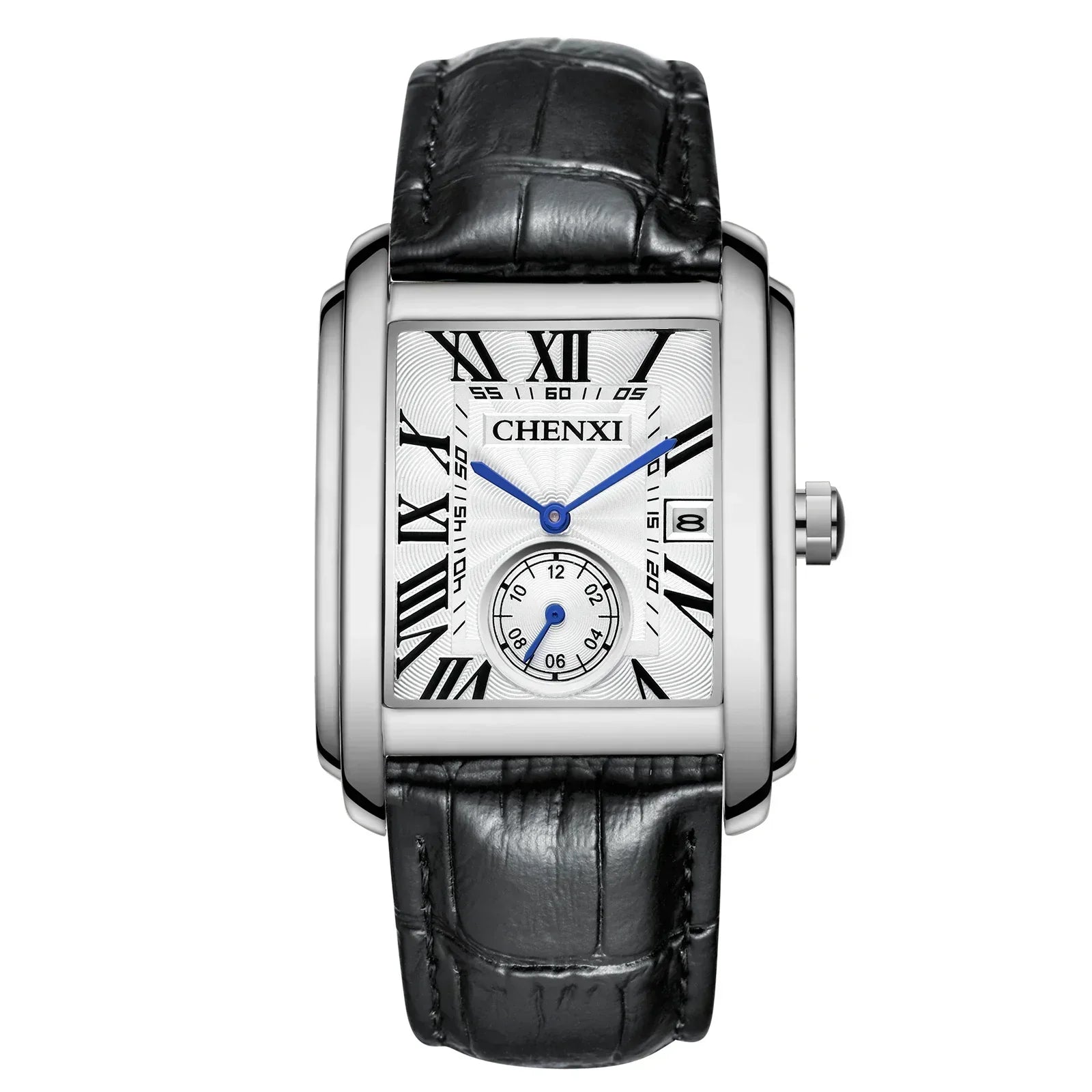 Vintage Pelle Men's Leather Watch – view 2
