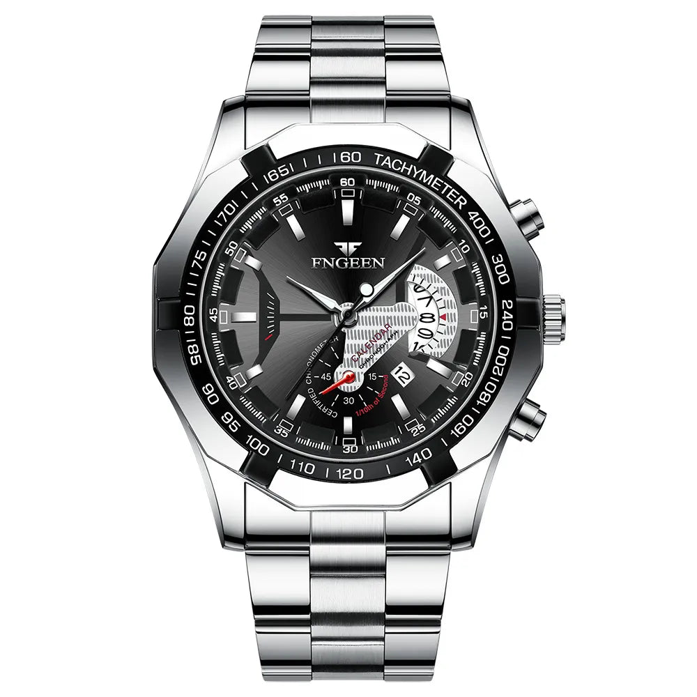 Engeen Men's Automatic Steel Watch – view 2