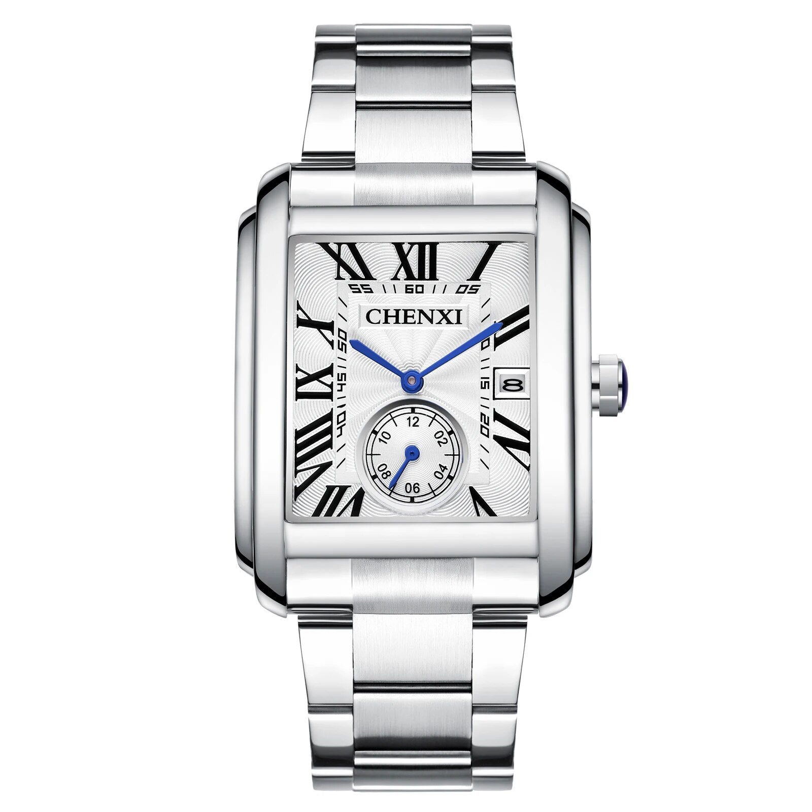 Vintage Men's Classic Steel Watch – view 3