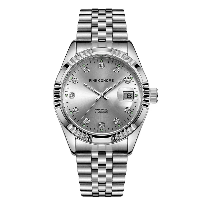 Men's Premium Automatic Steel Watch – Belgravia Wear