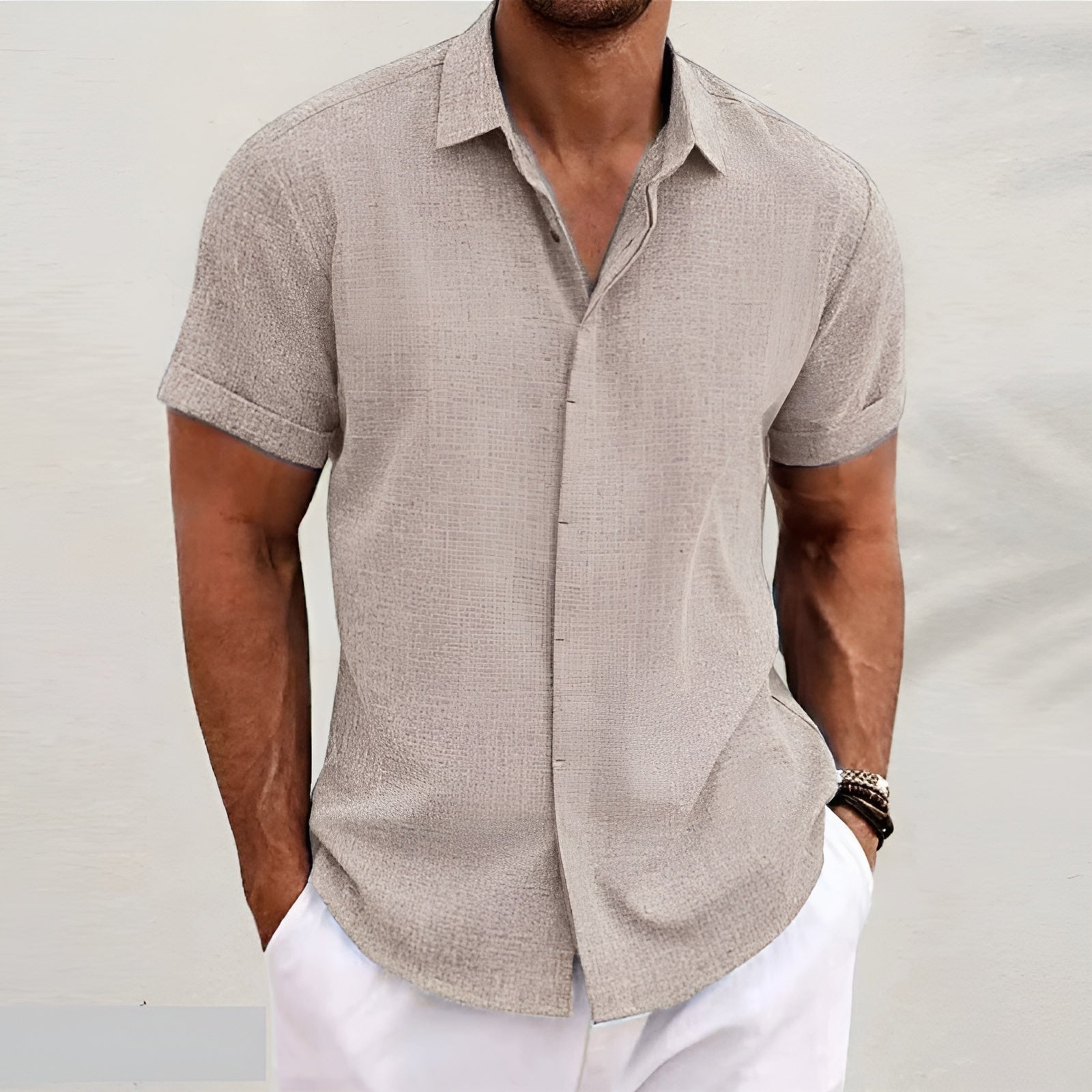 Alejandro Men's Premium Linen Shirt – view 3