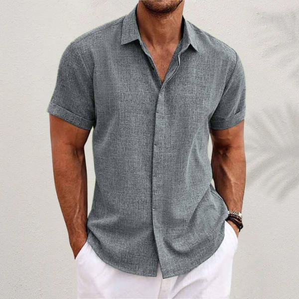 Alejandro Men's Premium Linen Shirt – view 4