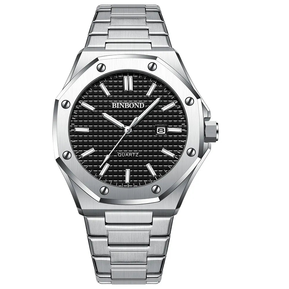 Men's Automatic Luminous Steel Watch – Belgravia Wear