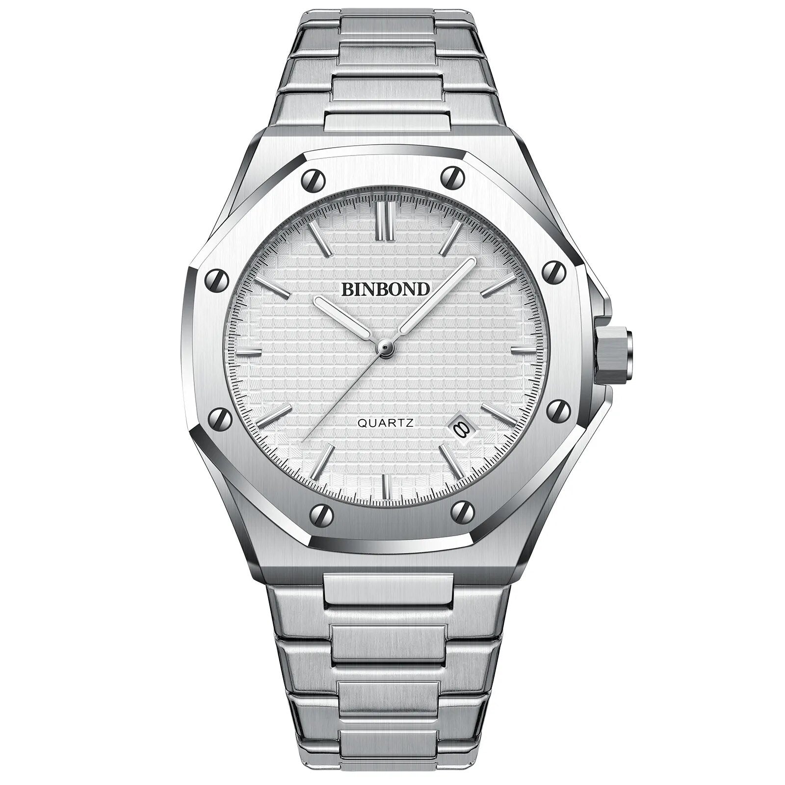 Men's Automatic Luminous Steel Watch – view 2