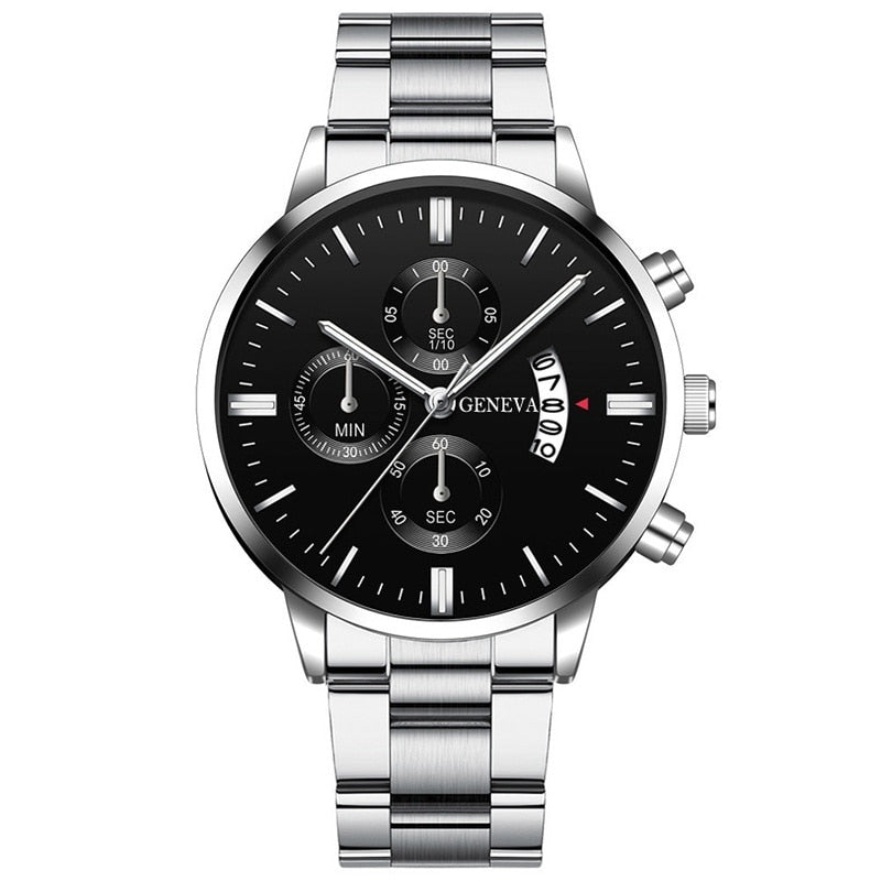 Geneva Diplomacy Men's Automatic Steel Watch – view 2