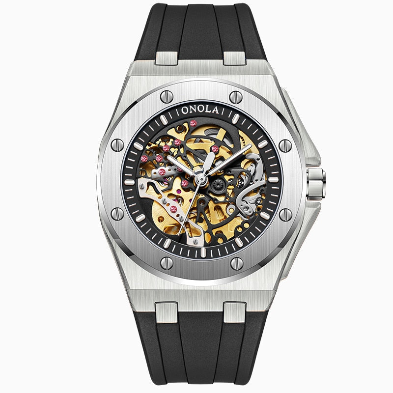 Skeleton Oak Men's Automatic Watch – view 3