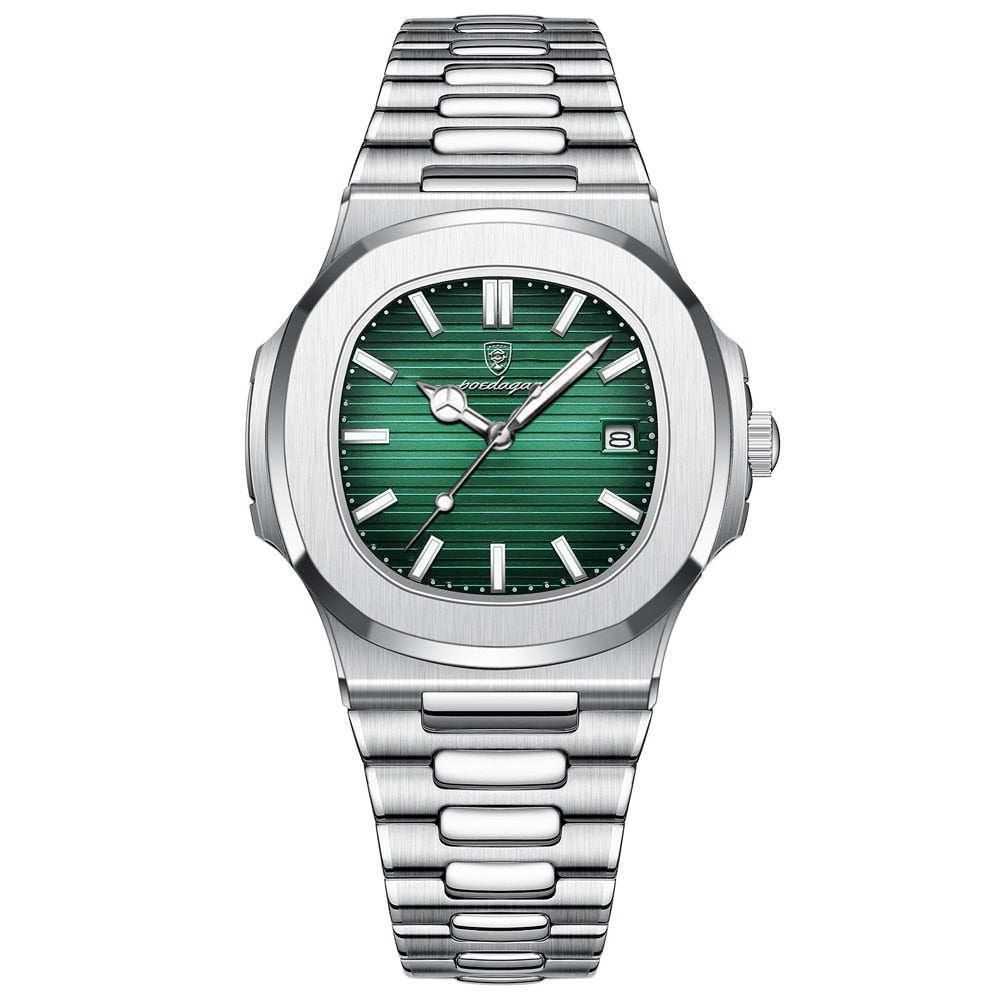 Venice Men's 40mm Classic Steel Watch – Belgravia Wear