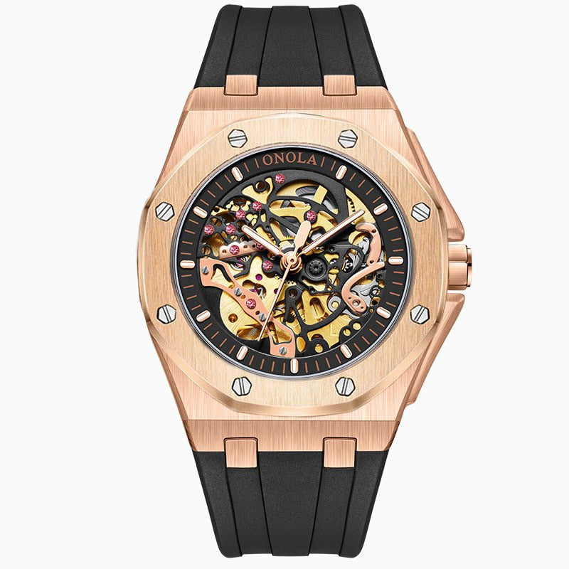 Skeleton Oak Men's Automatic Watch – view 2