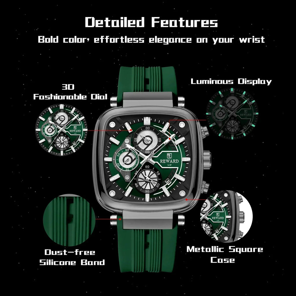 Men's 44mm Sports Chronograph Watch – view 2
