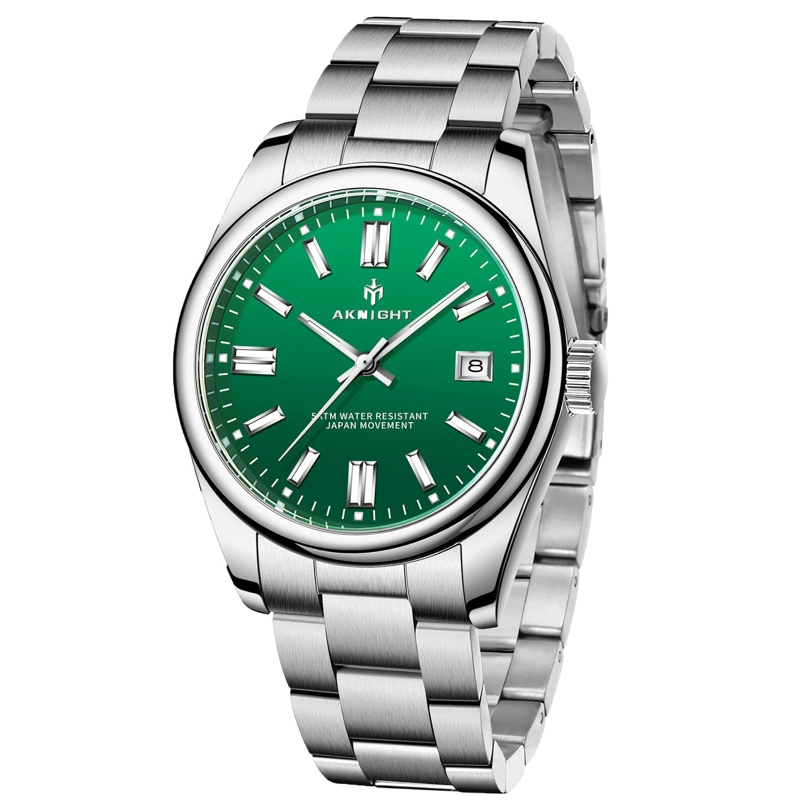 Men's Luminous Quartz Steel Watch – view 3