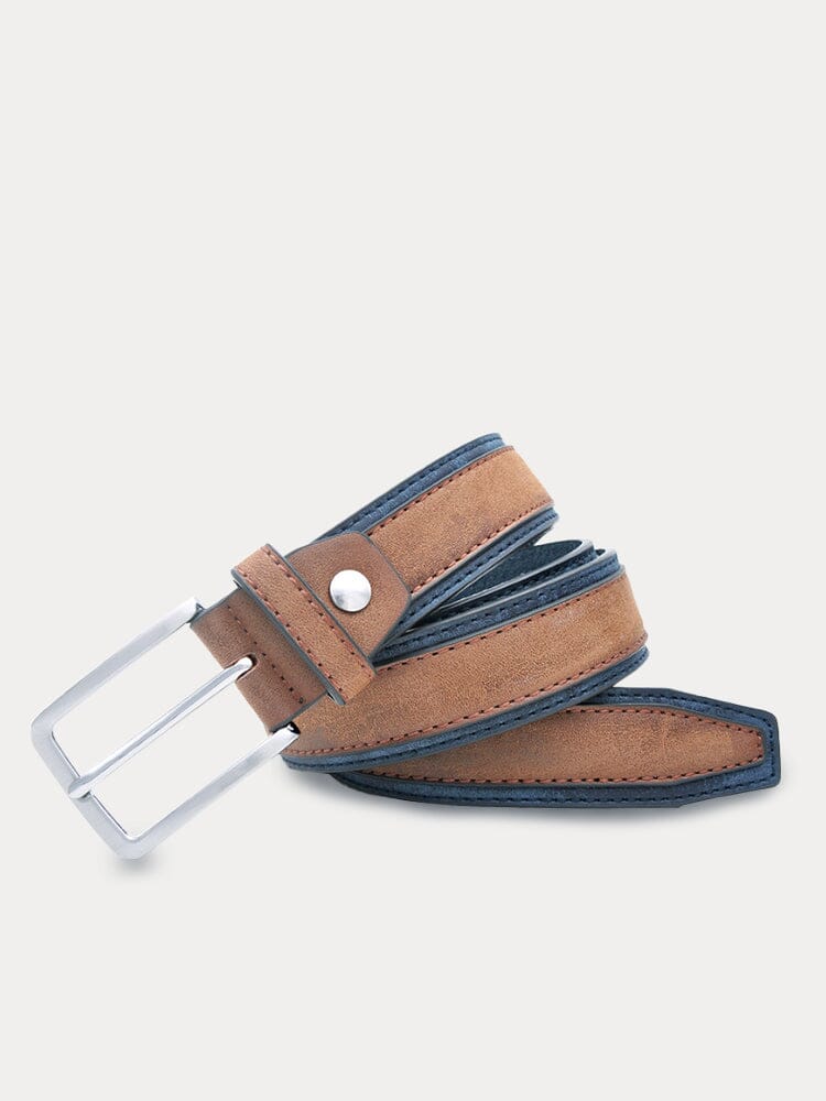 Men's Vintage PU Cowhide Belt – view 3