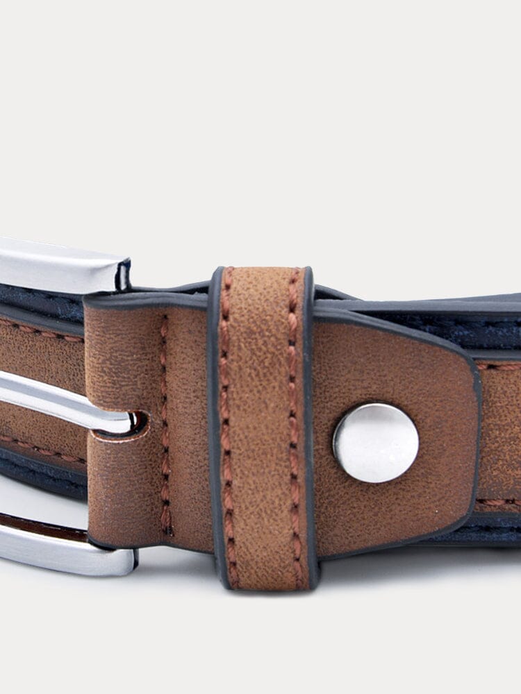 Men's Vintage PU Cowhide Belt – view 5