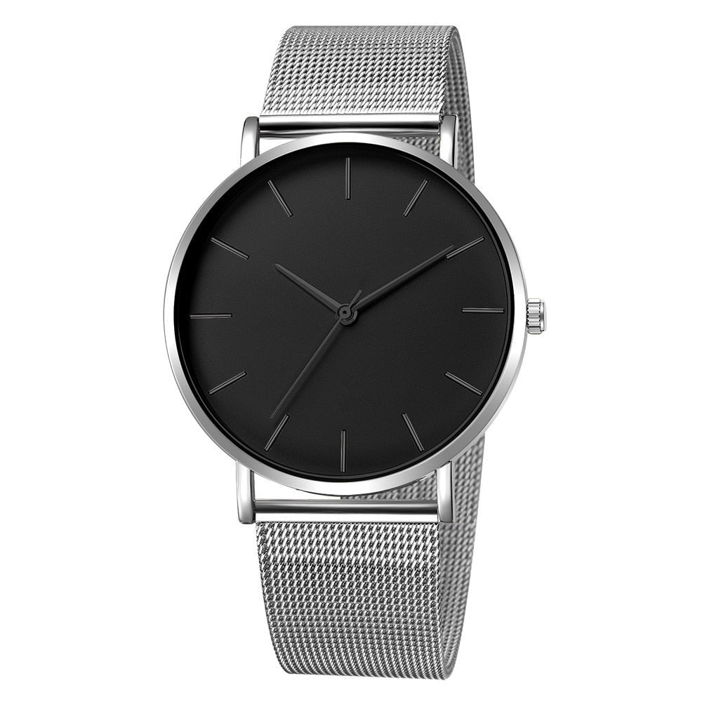 Monaco Men's Minimalist Steel Watch – view 2