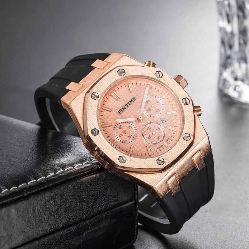 Bukcle Men's Automatic Steel Watch – view 6