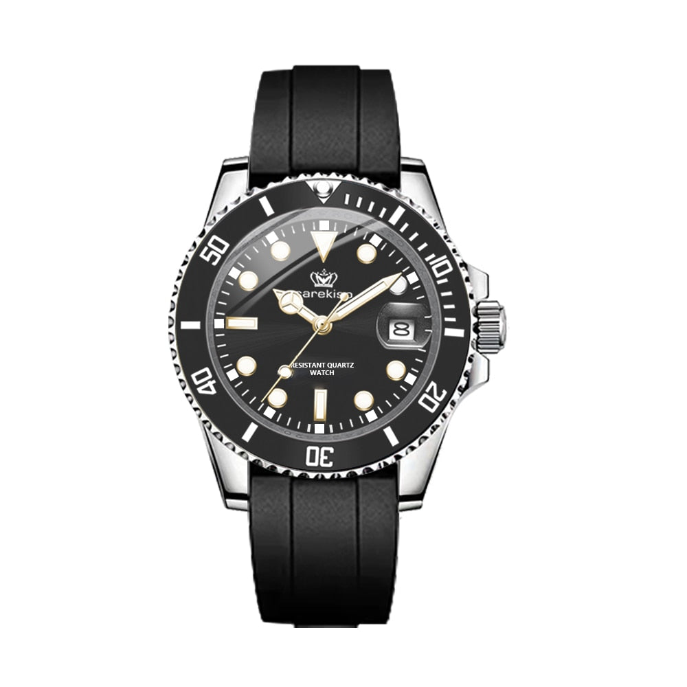 Men's Subdate Sport Leather Strap Watch – Belgravia Wear