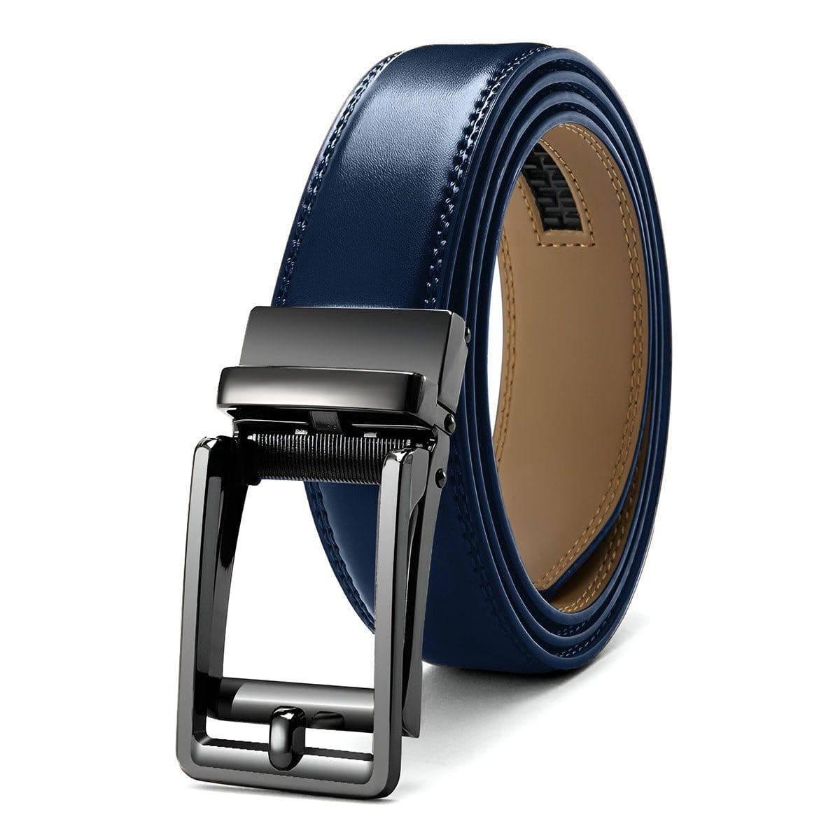 Winston Men's Automatic Buckle Leather Belt – view 4