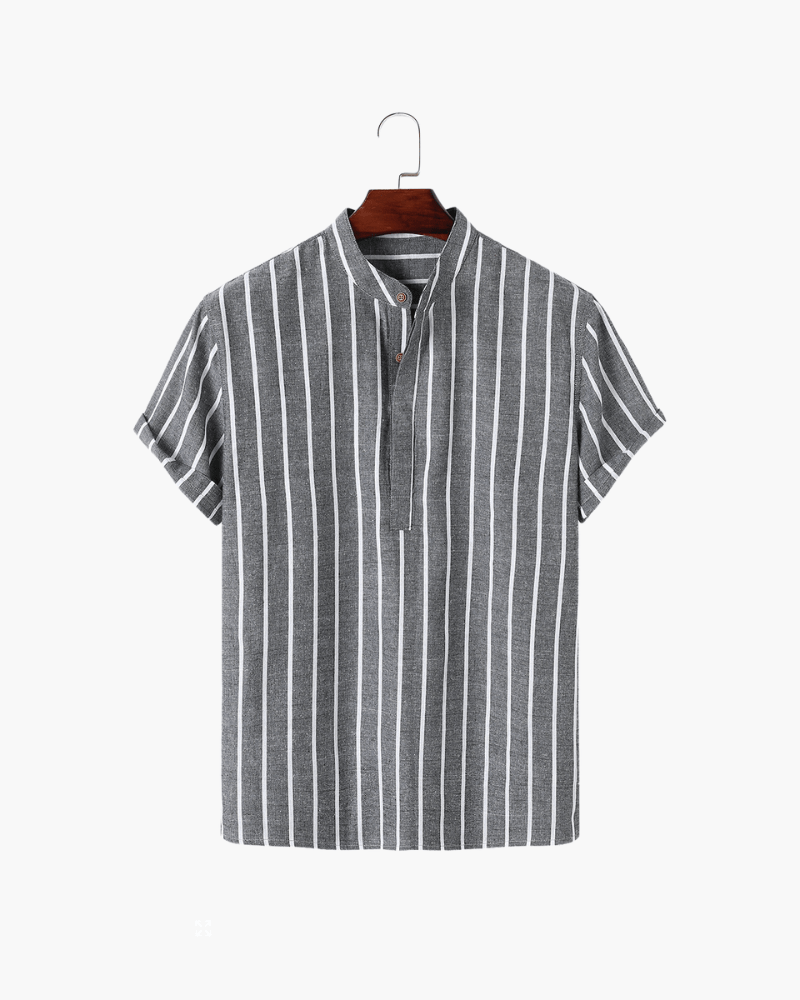 Bari Men's Organic Cotton Sailor Polo Shirt – view 8